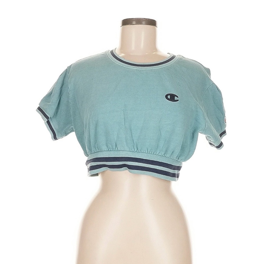 Champion Women's Teal Crop Top